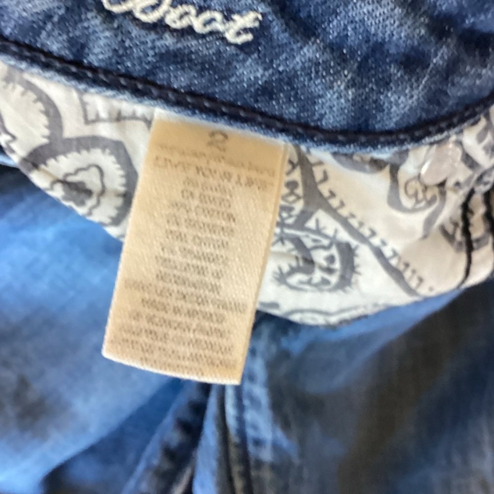 American Eagle Outfitters Dark Blue Boot Cut Jeans - Picture 8 of 8